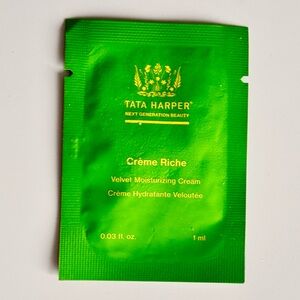 TATA HARPER Creme Riche Velvet Moisturizing Cream Sample Packet Moisturizer